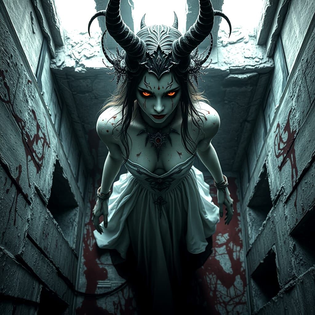 Spectral Queen's Rage in Ancient Ruins