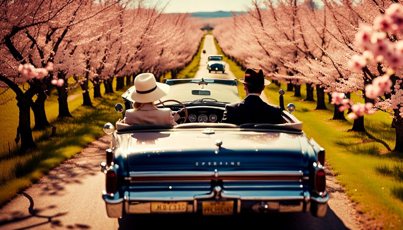 Bonnie and Clyde Chase in Orson Welles Style