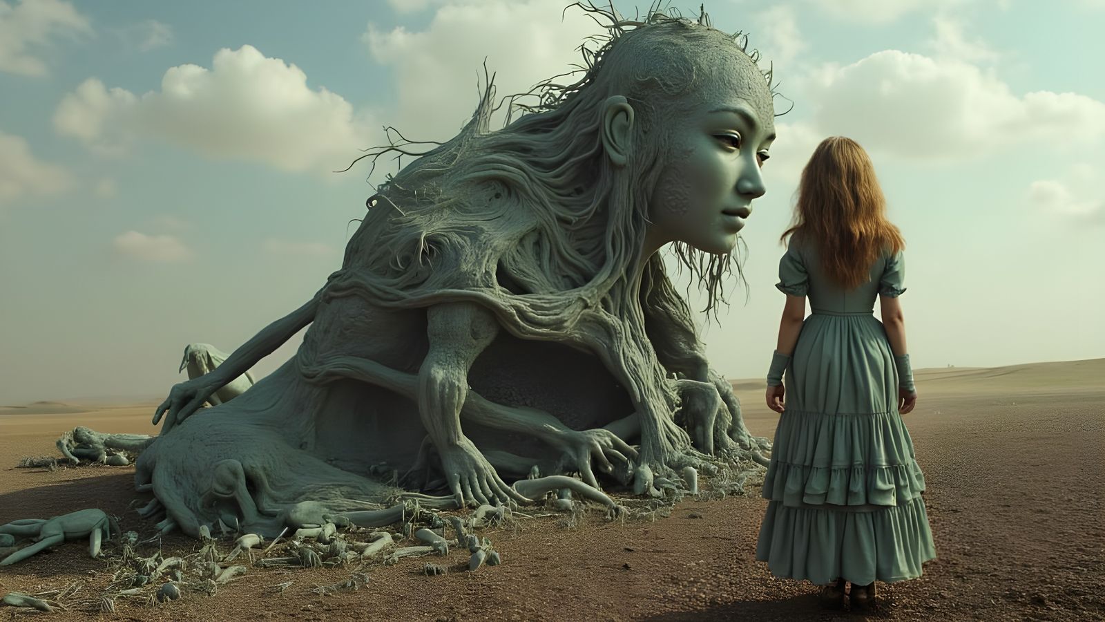 Surreal Architectural Metropolis Assembled by Aliens