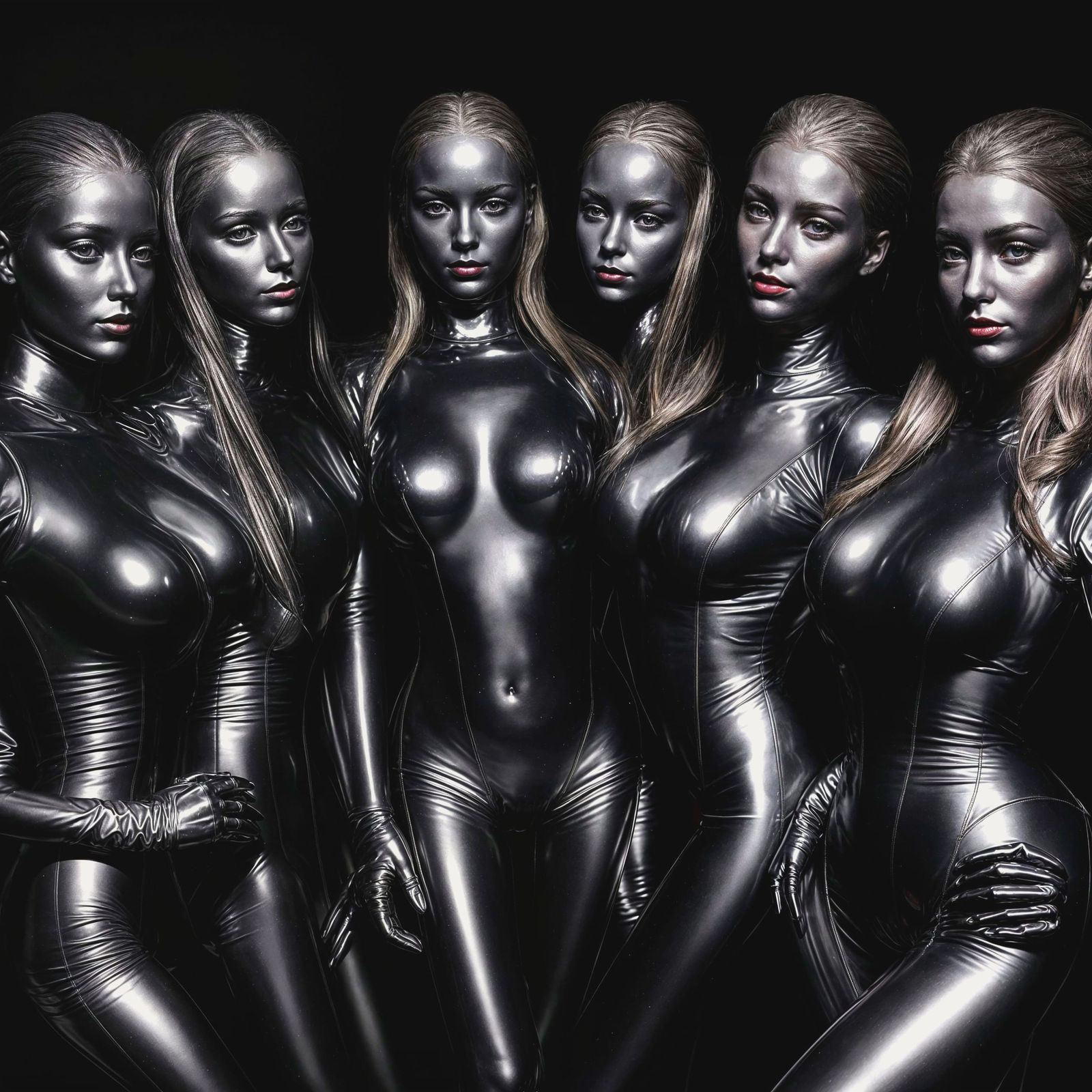 Bierfest Mannequins in Latex: A Digital Fashion Display