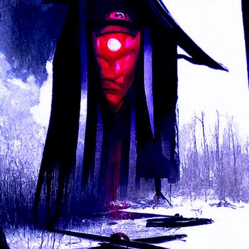 Sinister Itachi Uchiha Dark Fantasy Portrait