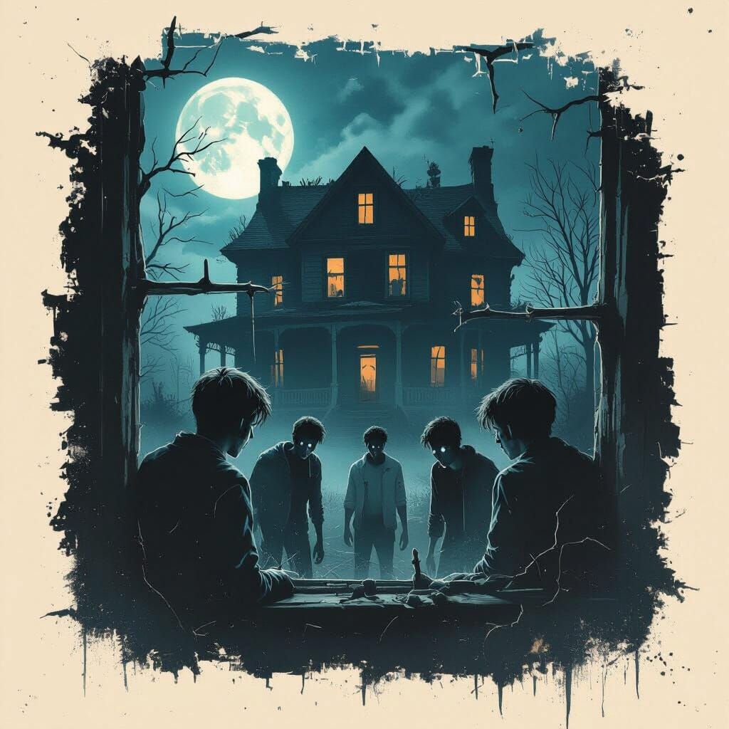 Teenagers Witness Zombies in Derelict Haunted House