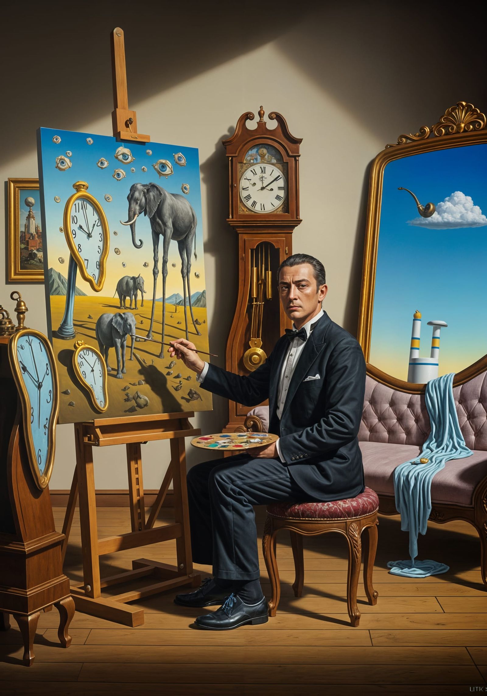 Painting a Masterpiece.