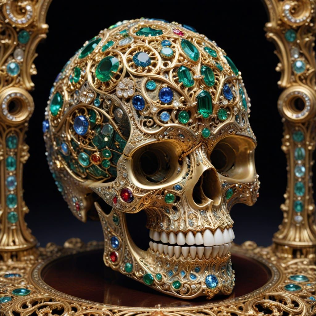 Jeweled Majesty: A Macabre Masterpiece