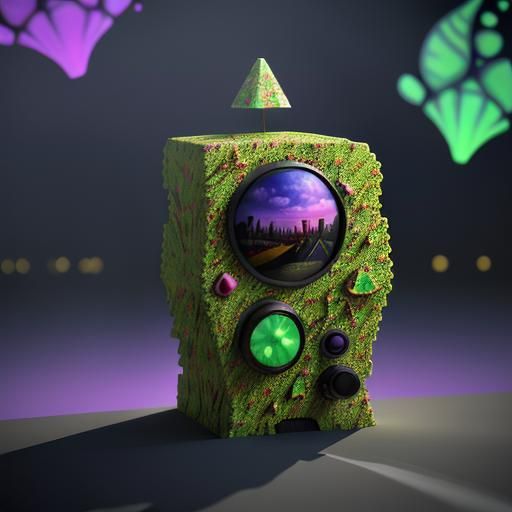 Oil Refinery Drone Attack: Vivid 3D Render