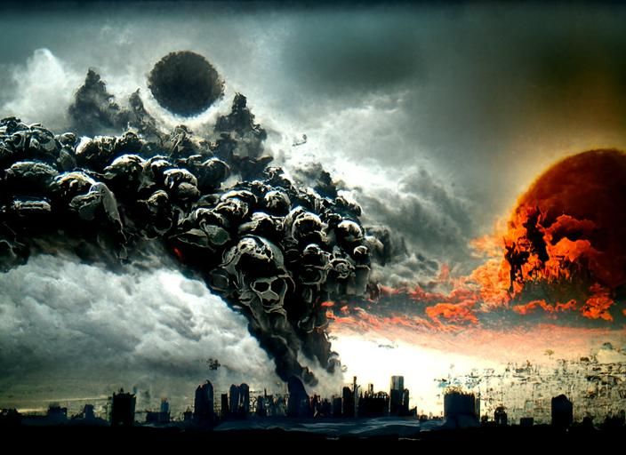 AI Generated Apocalypse Rendering