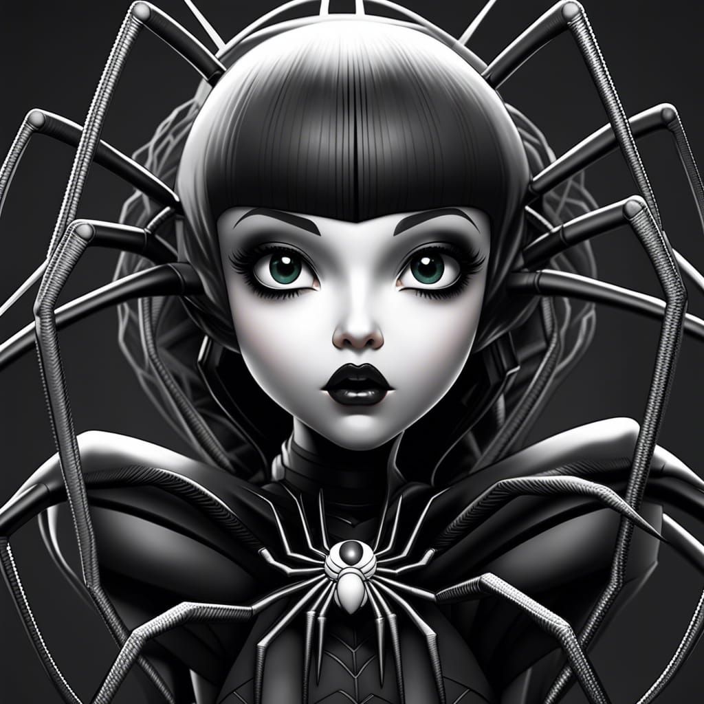 Arachne Girl: Cute and Adorable Spider Hybrid