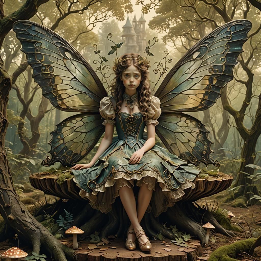 Intricate Fairy in Photorealistic Style