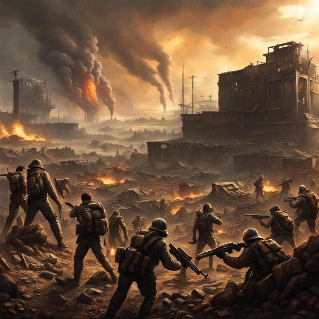 Mutant Warfare in a Post-Nuclear Wasteland