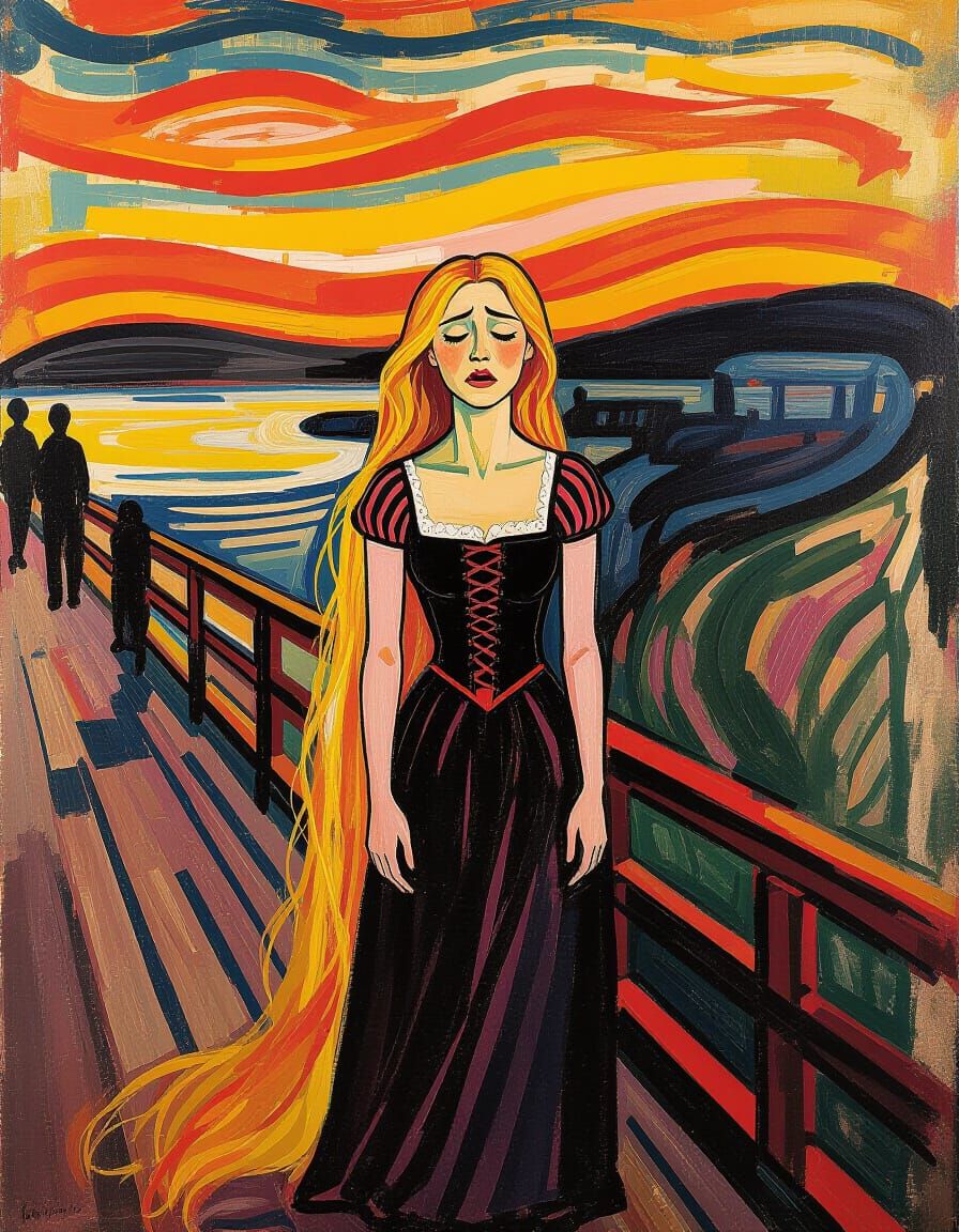 Rapunzel's Anguish: An Expressionist Interpretation