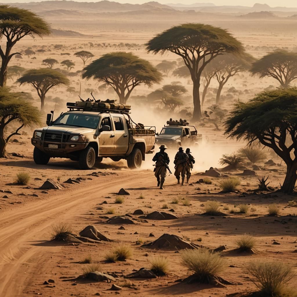 Rebels in Savannah: A Cinematic Film Still