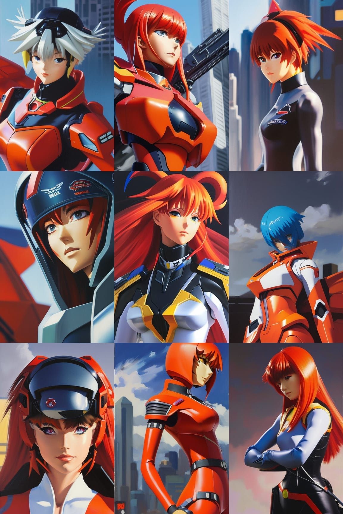 Asuka Langley as Overwatch MEKA Pilot