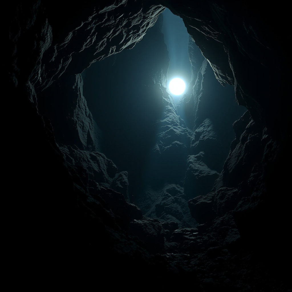 Hyperrealistic Light in Darkness: Cinematic Atmospheric Imag...