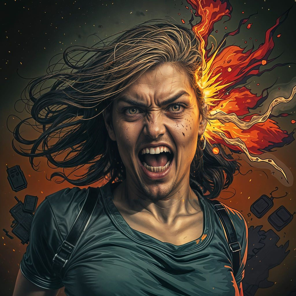 Hyperrealistic Portrait in Moody Atmosphere