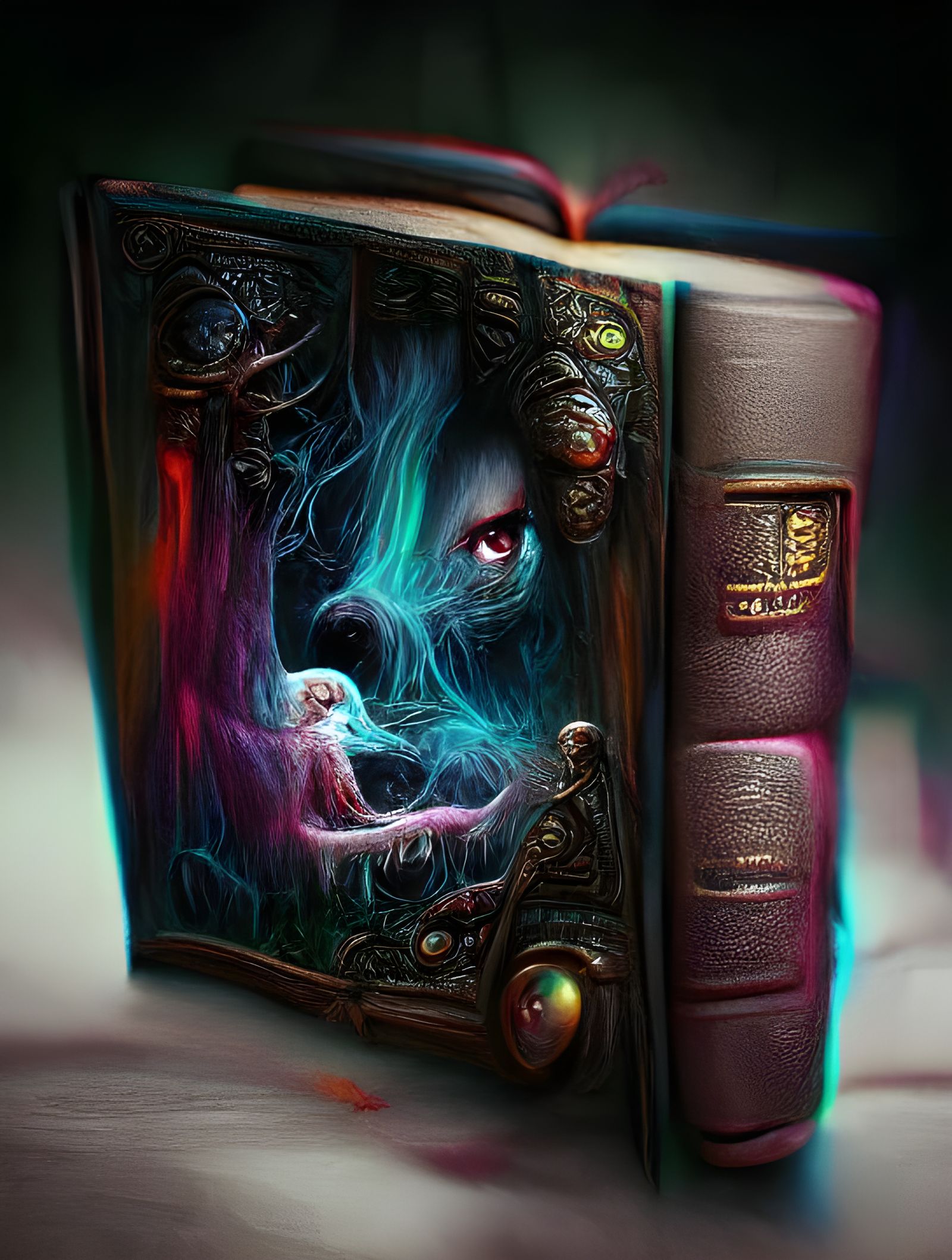 Malevolent Spirit Awakens: Dark Horror Fantasy