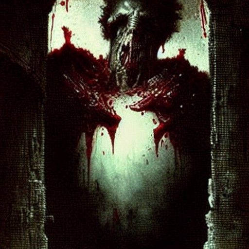 Visceral Horror Scene