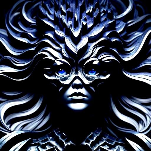 Nebula Illuminated by Sci-Fi Impressionism