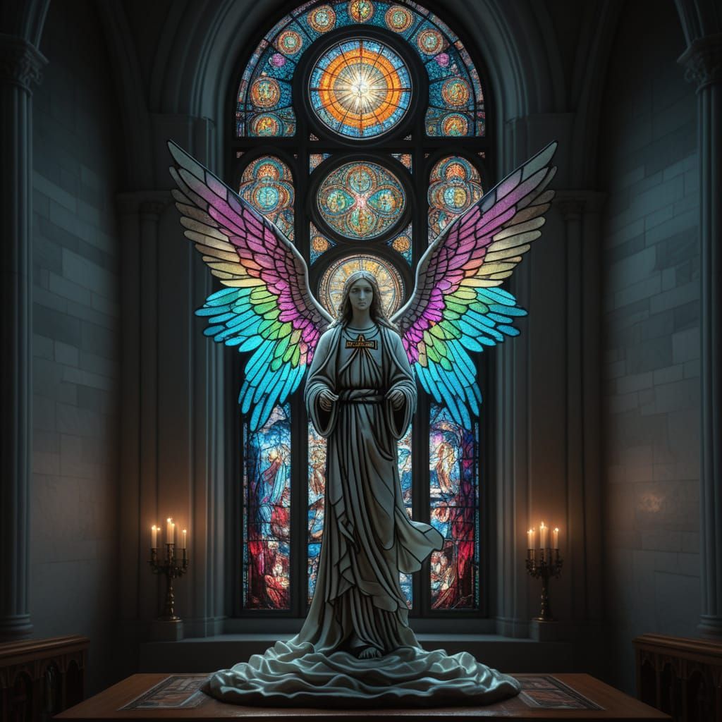 Ethereal Angel of the Night