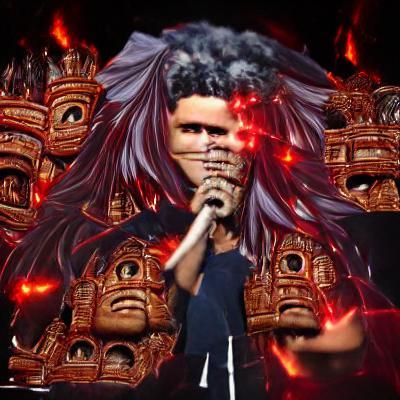 Angra Mainyu Creates the Realm of Destruction