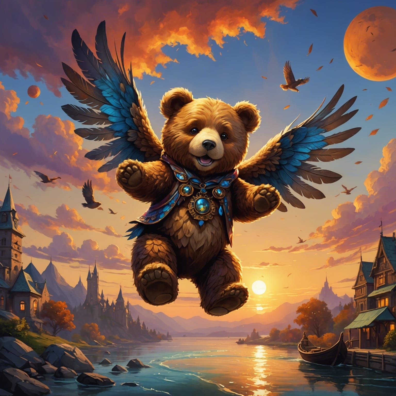 Flying Teddy