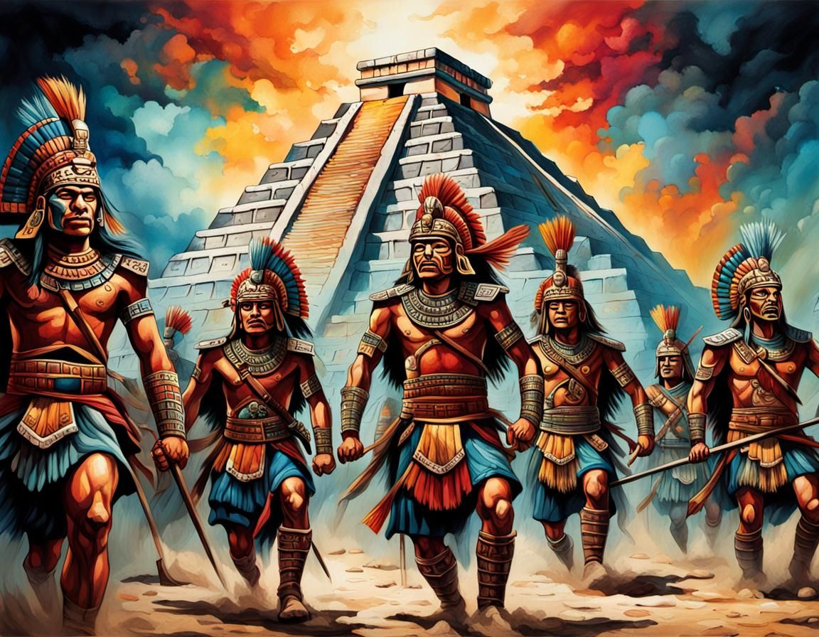 Mayan warriors