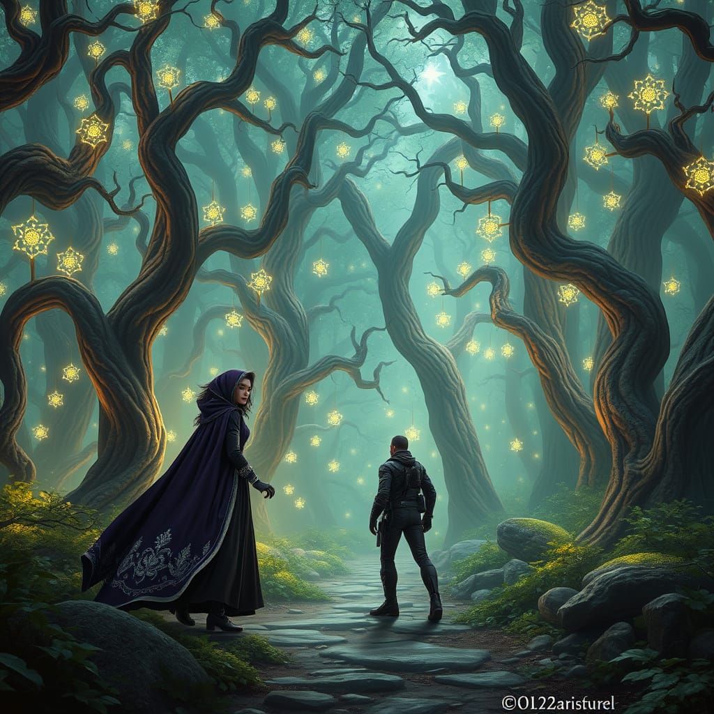 Mystical Star Trek Realm in Enchanted Forest Style