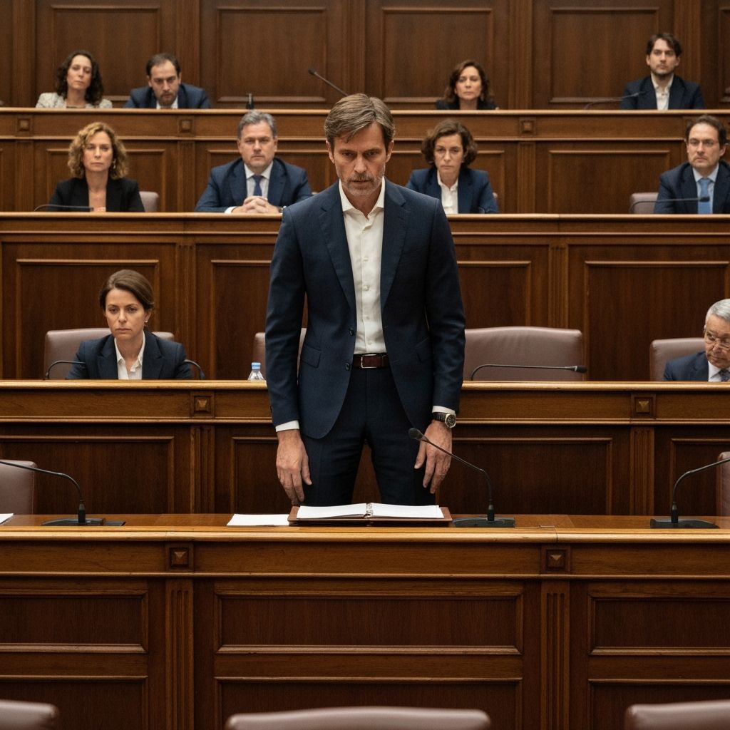 Tense Boardroom Meeting About to Explode