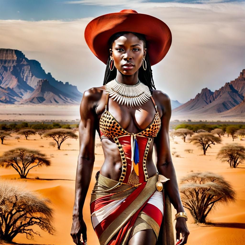 Namibia as a Woman