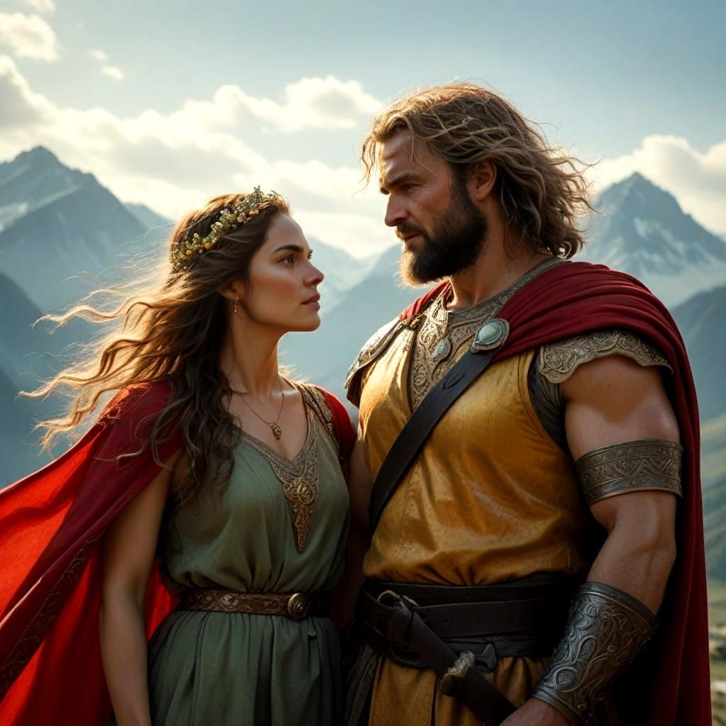 Ethereal Fantasy Portraits in a Peter Jackson-Inspired Style