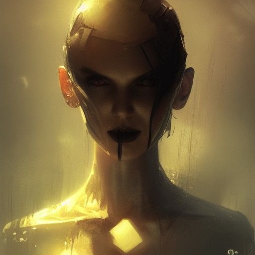 Sinister Figure in Dark Fantasy Style