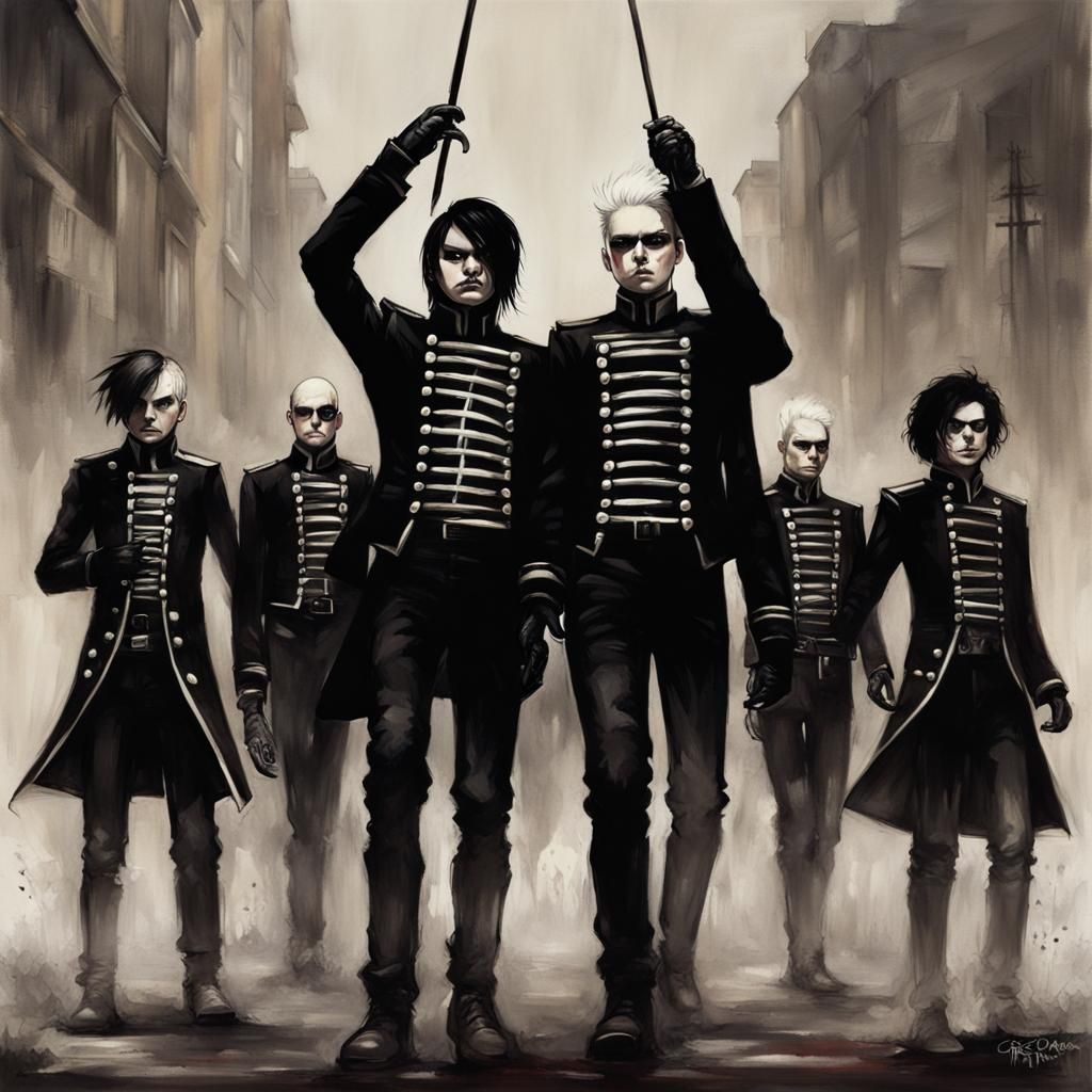 Sinister Black Parade Album Cover Art