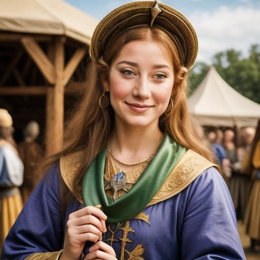 Renaissance Fair Jester Portrait