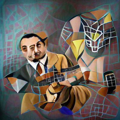 AI Generated Image from Short Text Prompt