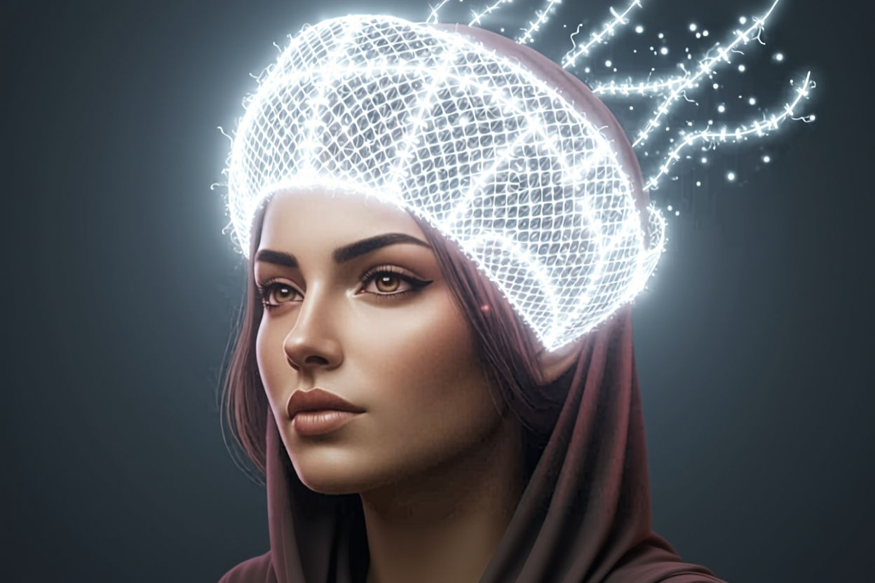 Palestinian Queen's Crown of Woven Light