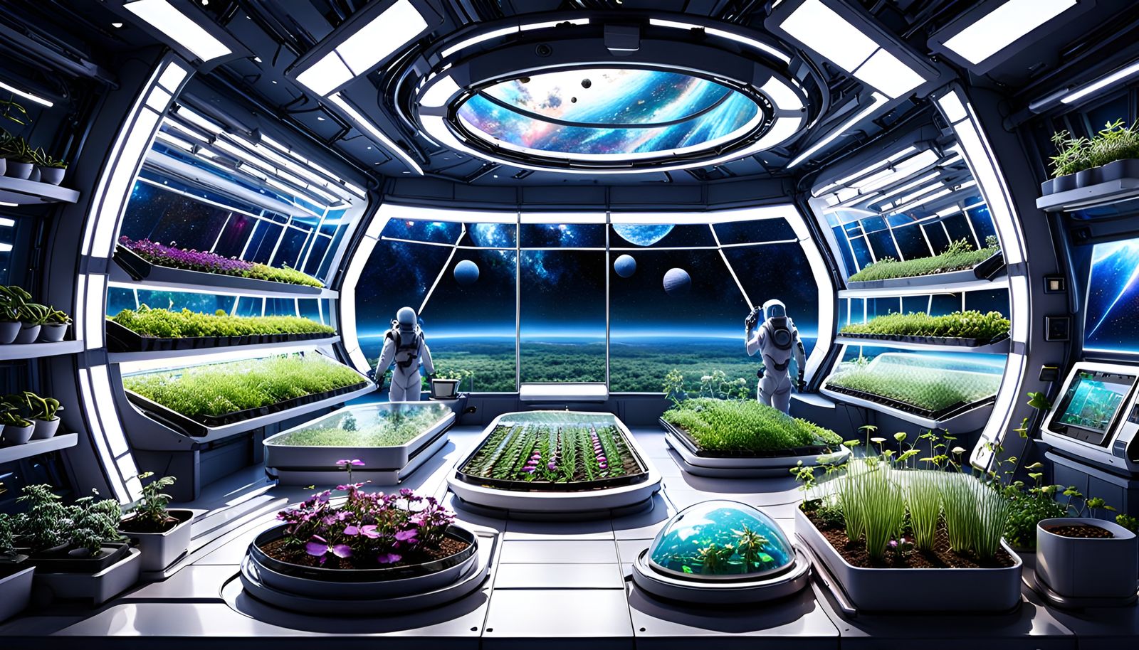 Spaceship Farming System