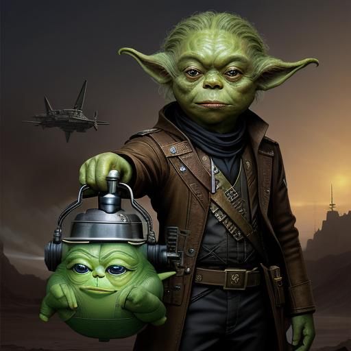 Battlestar Galactica starbuck yoda