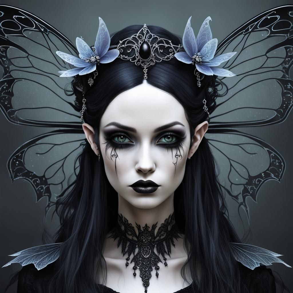 Gothic Fairy Female Portrait