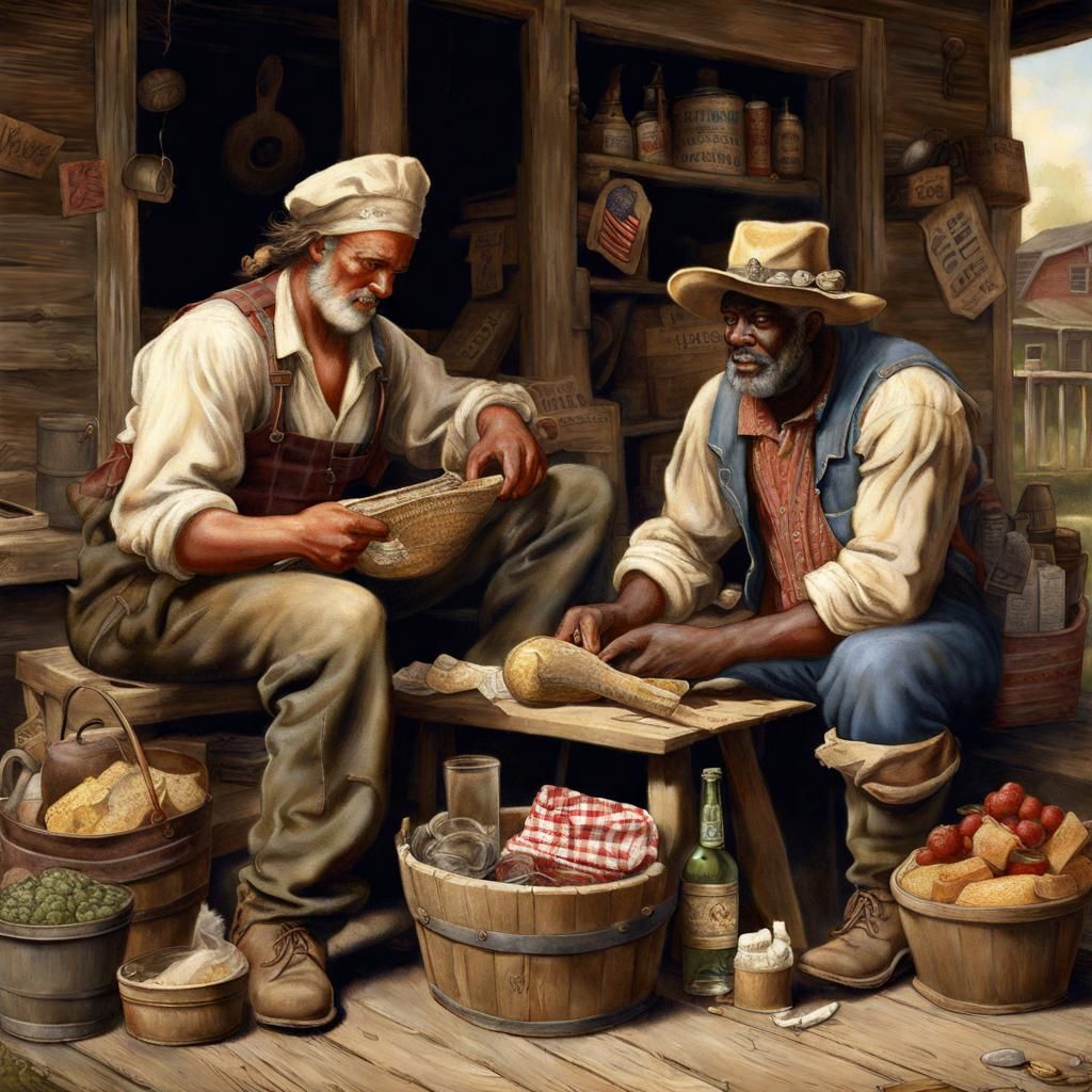 Detailed Image of American Barter System