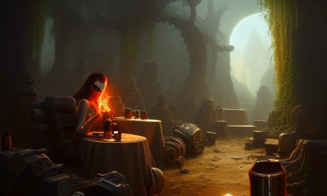 PythonBeer Hyperrealistic Sci-Fi Fantasy Art