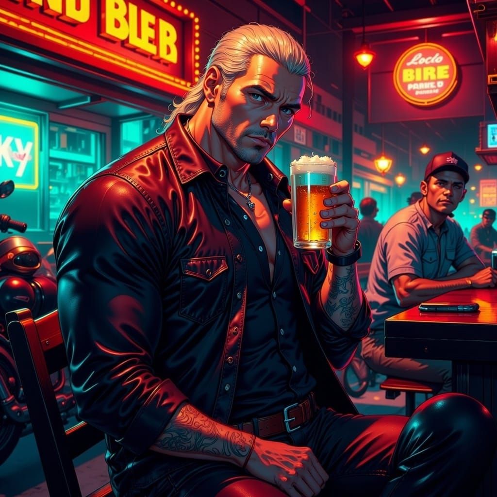 Stone Cold Steve Austin at Roadhouse Bar