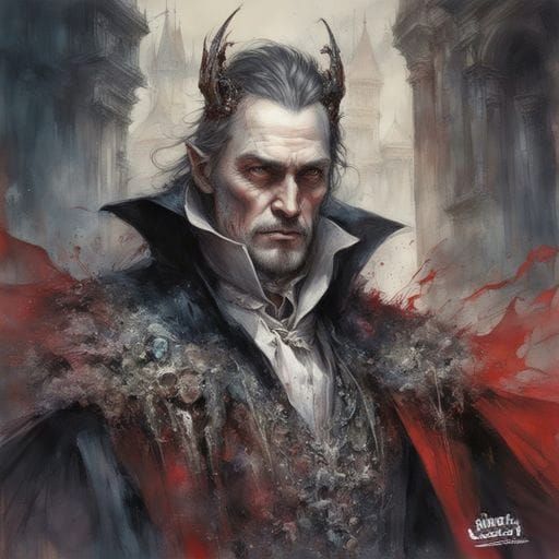Classic Dracula Portrait