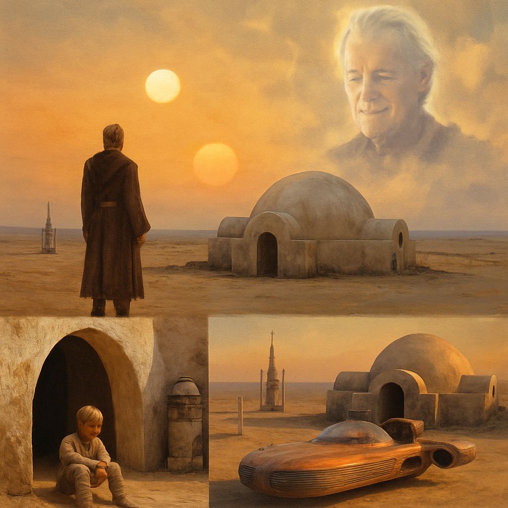 Star Wars Collage: Home on Tatooine