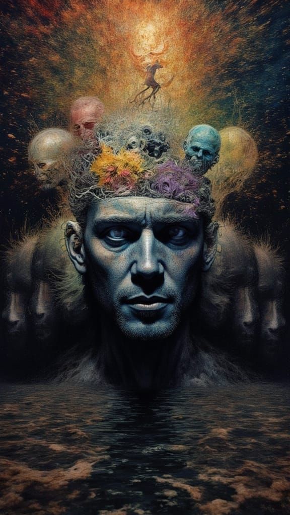 Mindscape of Emotions: Faces Emerging from a Contemplative F...