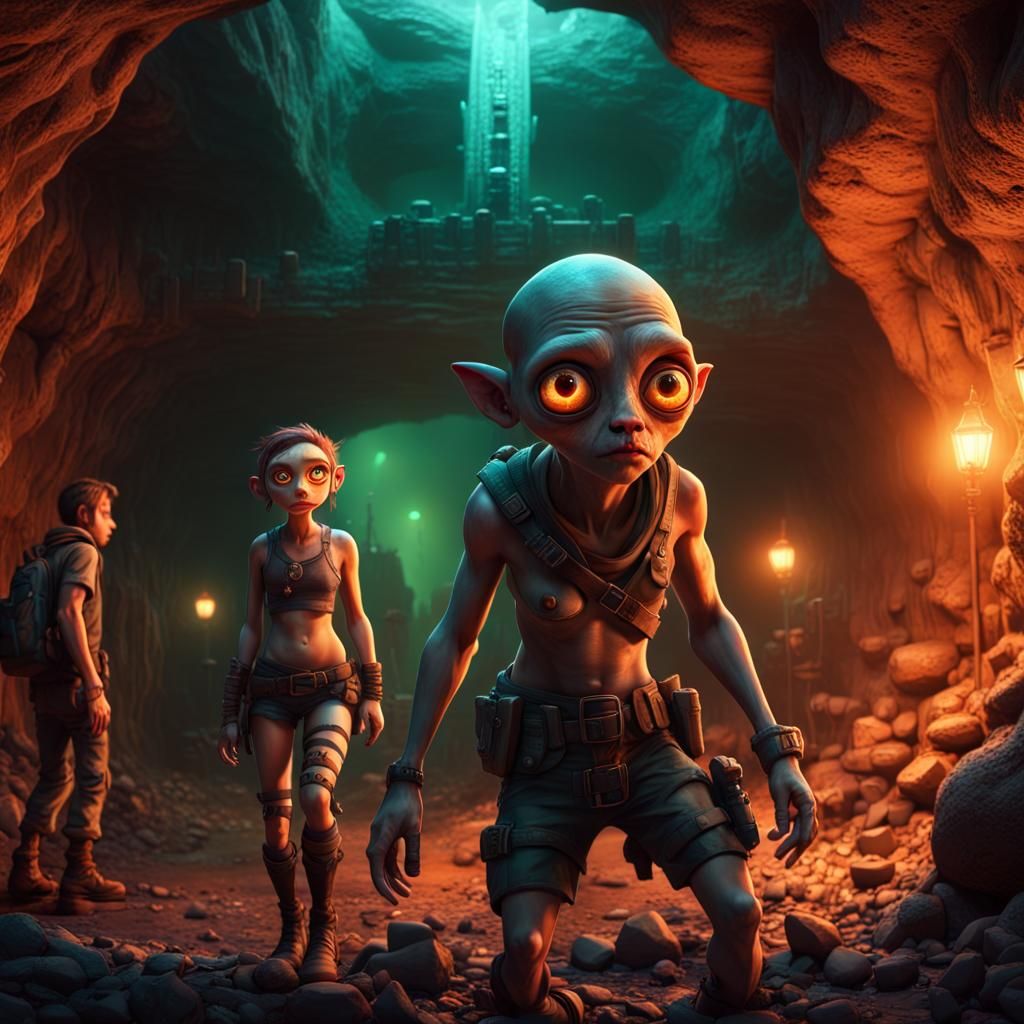 Jiggler, the post-apocalyptic underground mutant