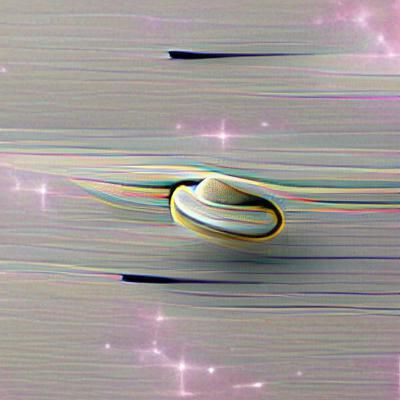 AI Generated Image of Saturn's Rings