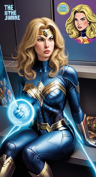 Comic Book Ladies Swap Superhero Costumes