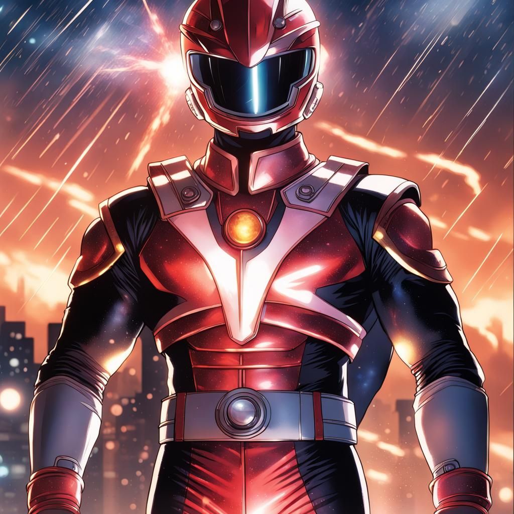 Super-Sentai Hero in Stardust Explosion