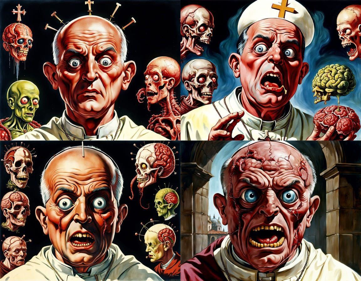Horrific Mutant Priest: 1950s Italian Horror