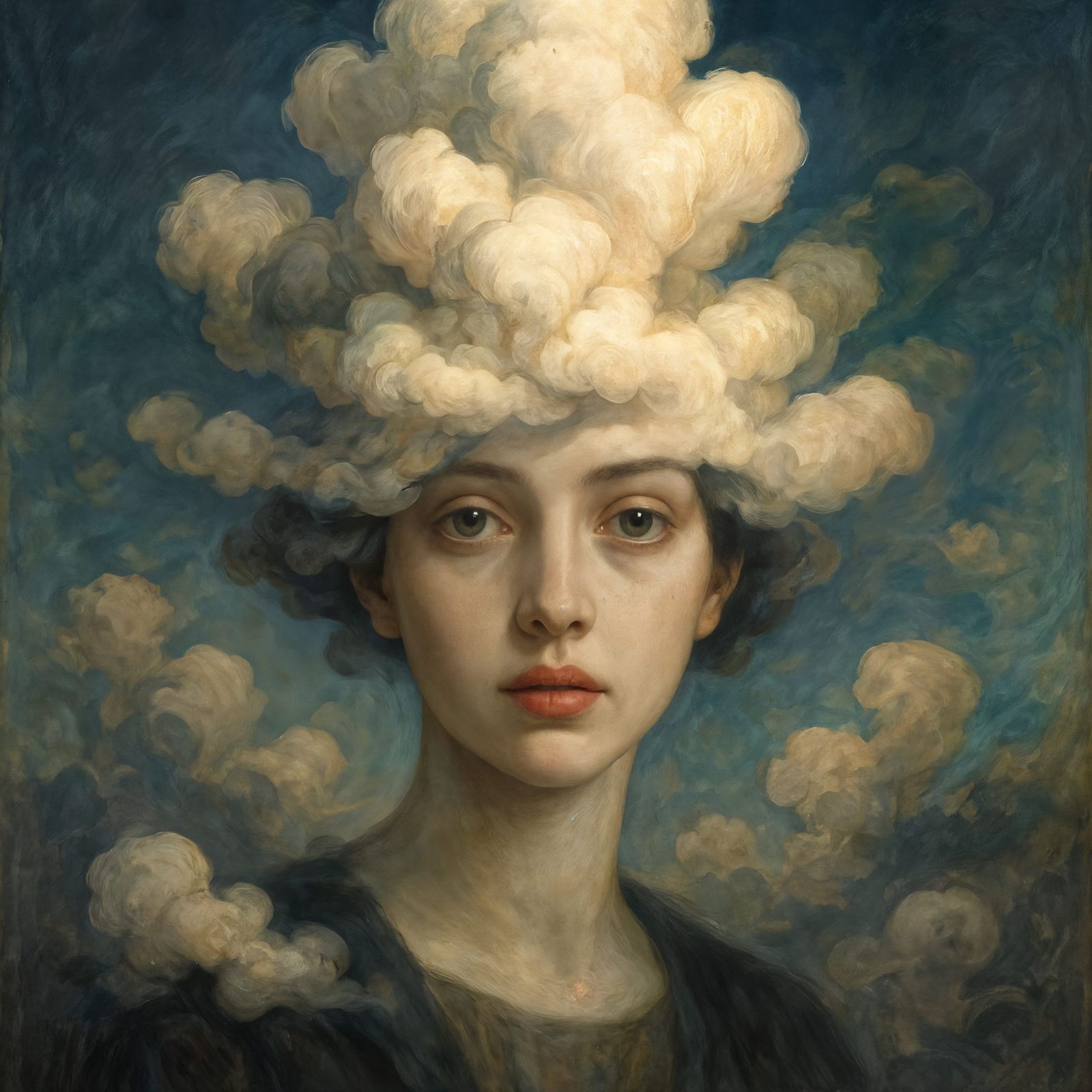 Surreal Abstract Portrait Reveals Dreamlike Qualities