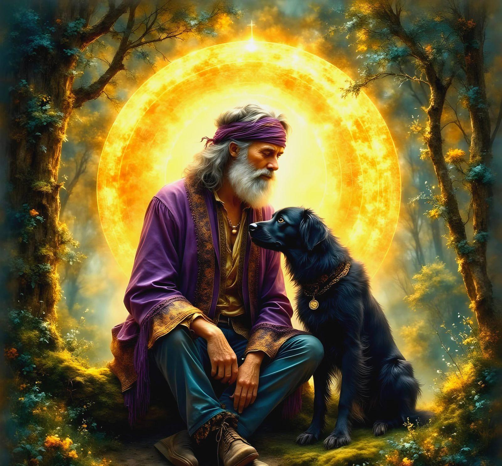 Golden Portal's Mystic Hippy Sage